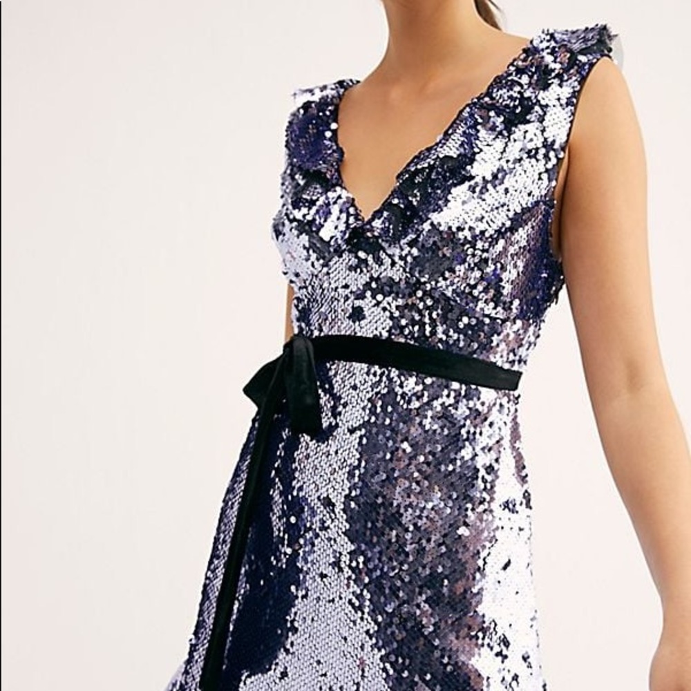 NWT Free People Siren Sequin Dress Perfect Holiday Dress